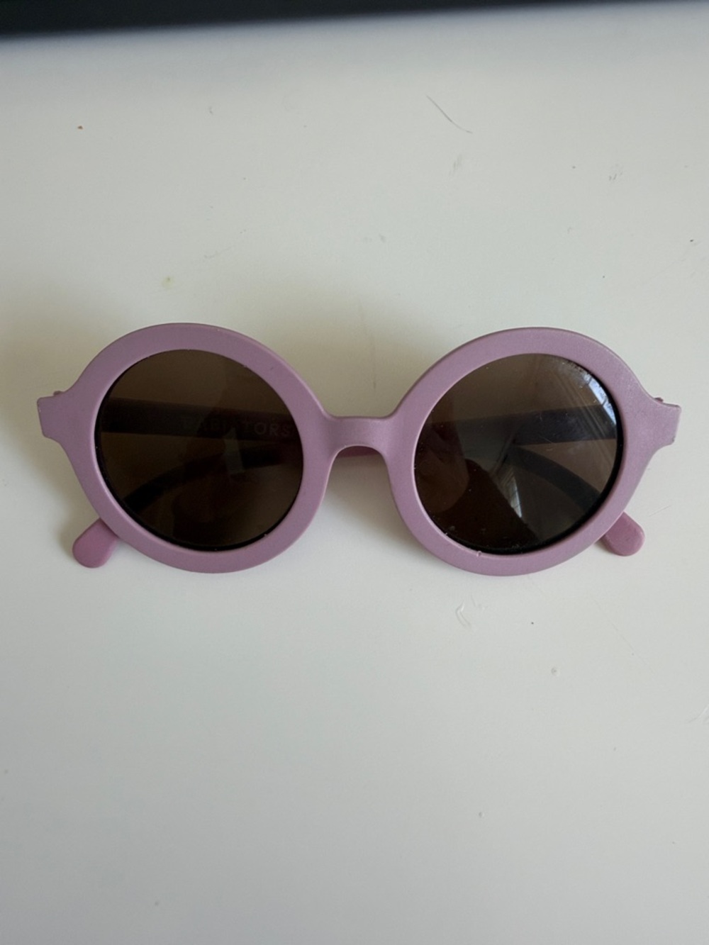 Babiators Round Purple Kids Sunglasses with Dark Lenses